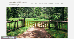 Desktop Screenshot of hushvalleylodge.com